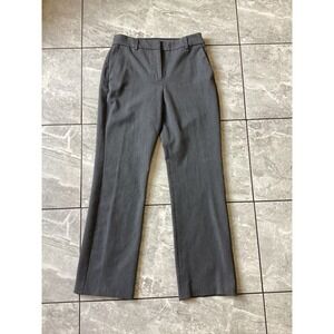 Express Editor Charcoal Gray Straight Leg Dress Pants Trousers Womens Size 0R